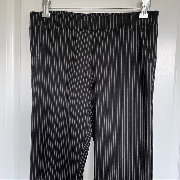 Betabrand Pinstripe Dress Yoga Pants - Picture 3 of 8